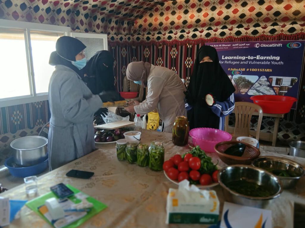 IACO participants in practical agricultural training